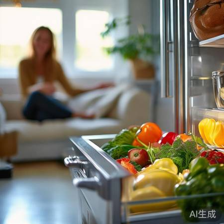 清洁冰箱，健康生活