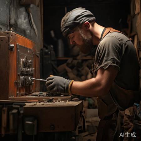 准备工具撬保险柜