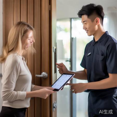 指纹锁服务完善，消费者喜爱