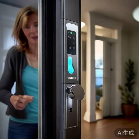 领赞指纹锁，守护家安全