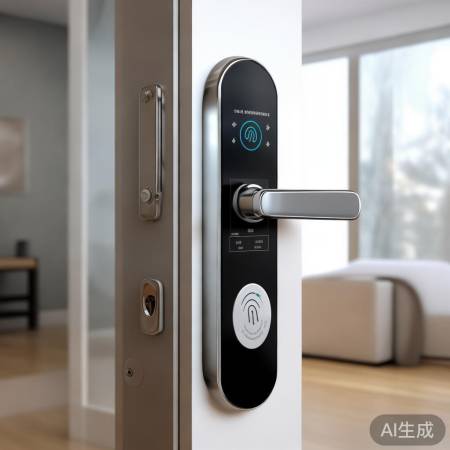 德盾指纹锁配件丰富，应急功能齐