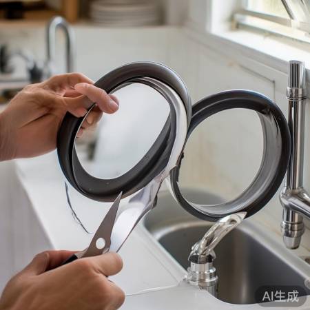 自行车内胎变橡皮圈