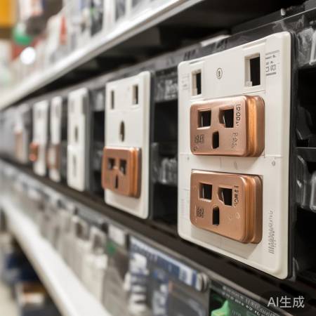 按手感、查标签辨插座厚