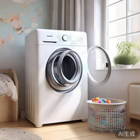 儿童房外洗衣机，安全又方便