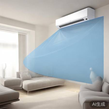 出风口角度30-45度,视线平