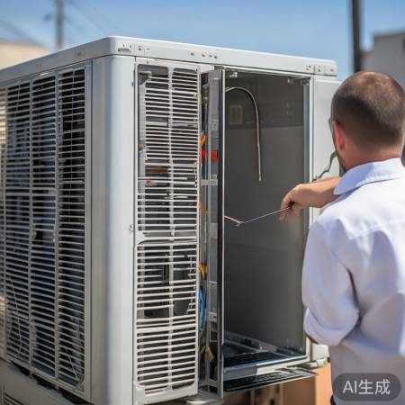 外机壳体松动检查与密封