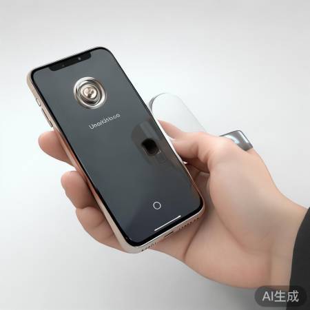 手机靠近锁,一键开锁