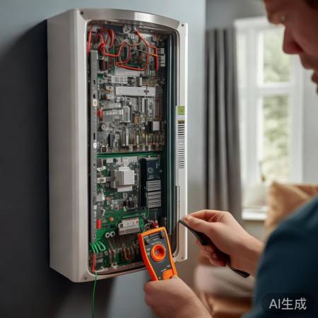 检查壁挂炉电路