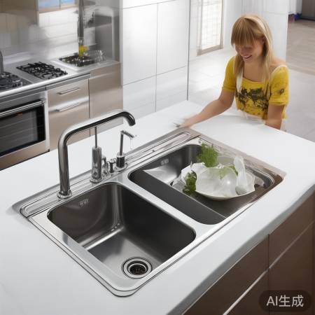 人性化水槽,洗碗更轻松