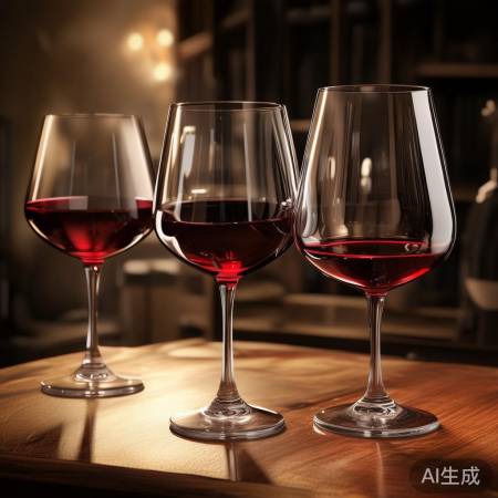 红酒杯：大中小三款