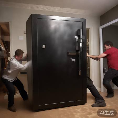 保险柜,重不便移,大不适宜