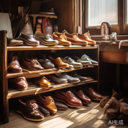 晾鞋避晒护色保养