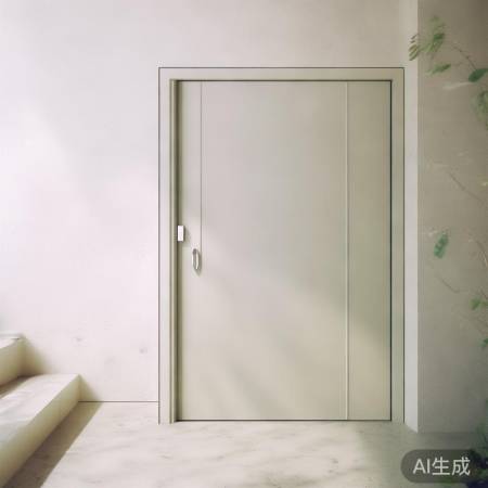 简约楼梯口防盗门，自然舒适