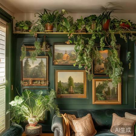 家居装饰，生机活力