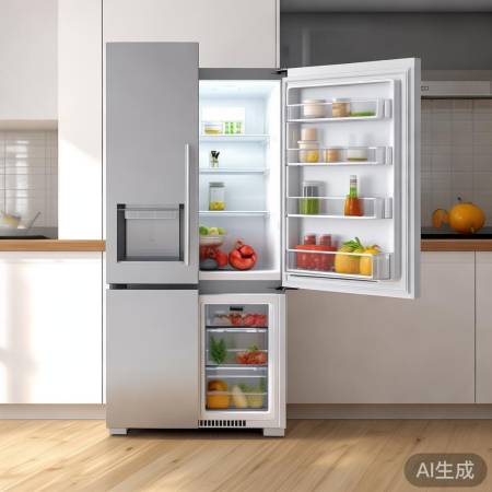 法式冰箱,空间大拿取易
