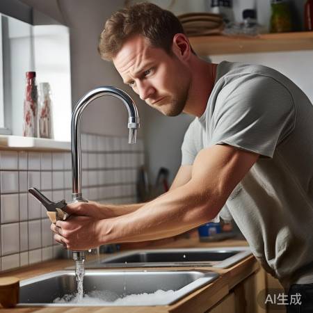 水龙头接口松动处理