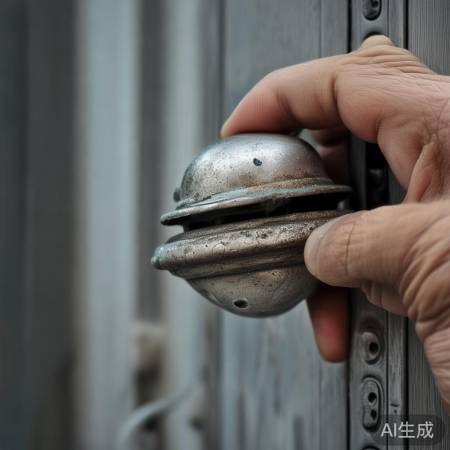 门铃按几下就响