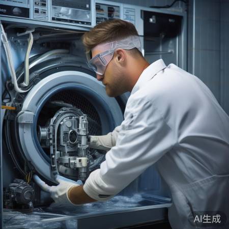 洗衣机内部部件检查