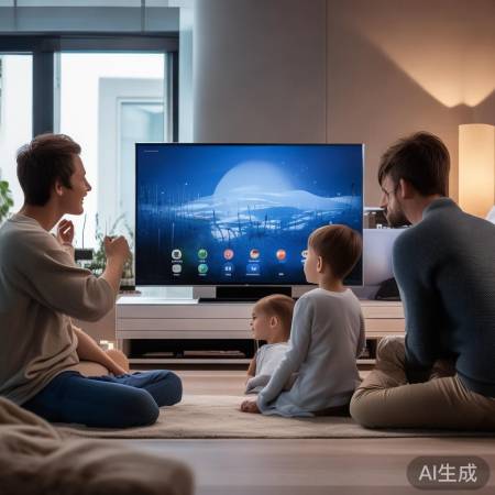 三星电视操作简便，一键上手