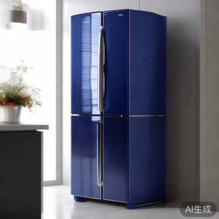 简约冰箱，多色亮丽风景