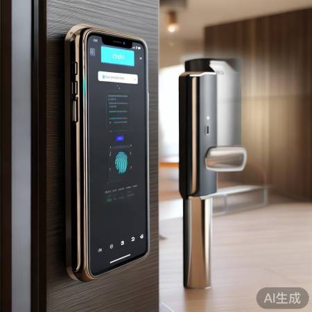 智能锁电池充足，密码指纹复杂