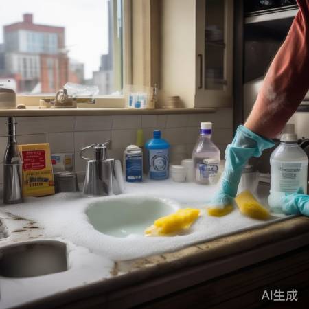 清洁工具助去油渍