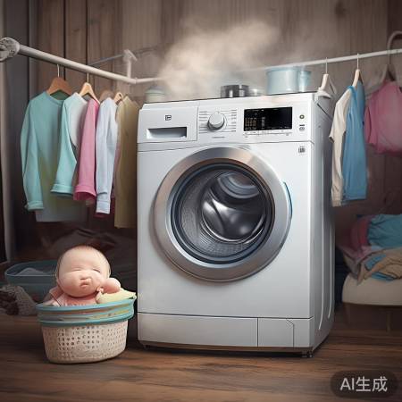 五公斤洗衣机，家庭好帮手