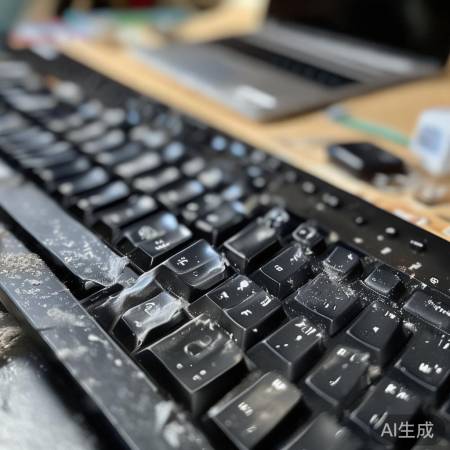 按键失灵,擦拭或更换