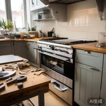 安装灶台步骤展示