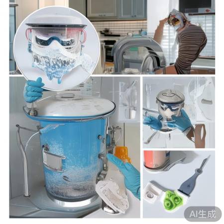 燃气热水器水垢清洗图解