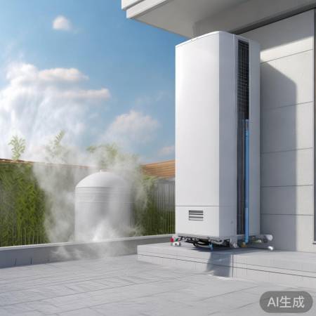 “空气能热泵热水系统,节能环保