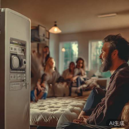 燃气热水器面板操控便捷