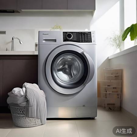 松下洗衣机,洗速快,不皱衣