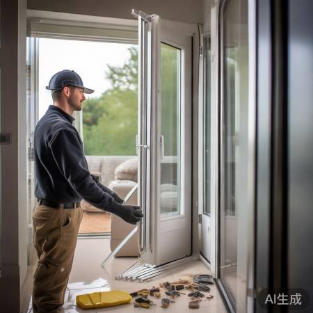 门窗安装,师傅关键
