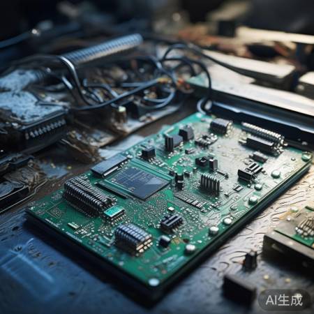 电路板元件完好,疑板体故障