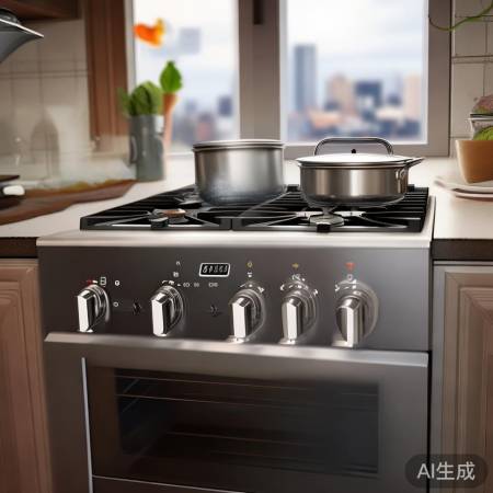 小巧燃气灶,适中火力