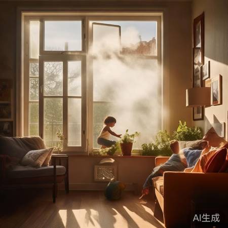 通风换气，保持空气清新