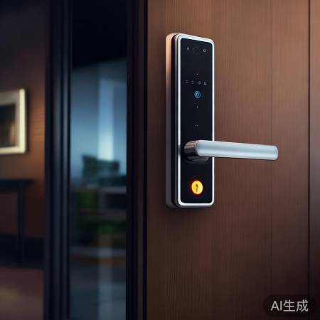 美菱指纹锁，防撬报警，守护家园