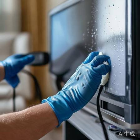 方维电视机客服附近热线电话教你￥电视机开机被水浇了，维修指南与预防措施