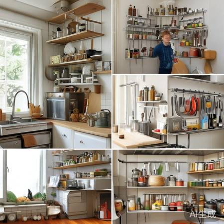 厨房巧收纳，整洁无忧愁